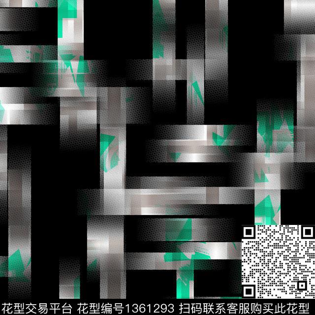 几何纸印花抽象男装传统印花华亿平台下载（图片编号: 1361293） - 瓦栏（Walan）