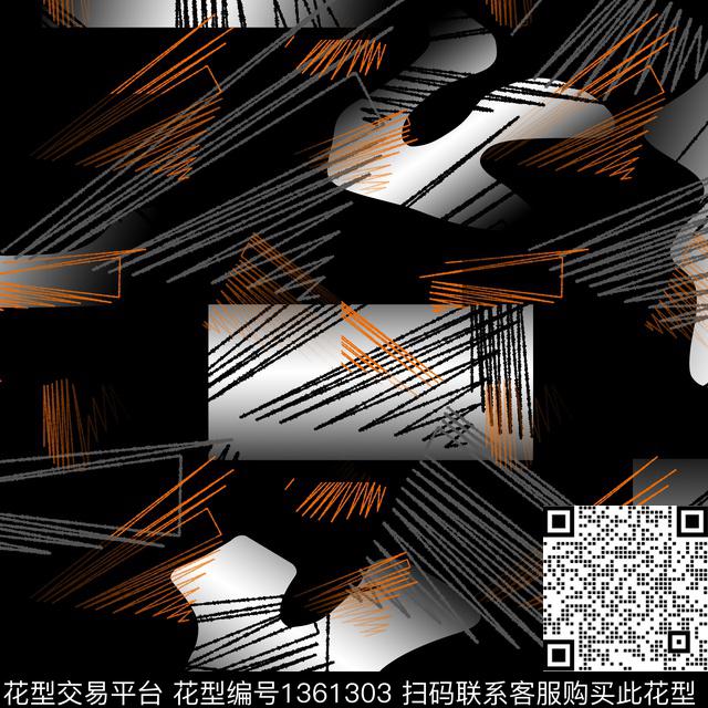 几何字母趋势华亿平台传统印花华亿平台下载（图片编号: 1361303） - 瓦栏（Walan）