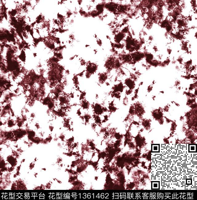 扎染华亿平台大牌风MISTERGENTLEMAN数码印花华亿平台下载（图片编号: 1361462） - 瓦栏（Walan）