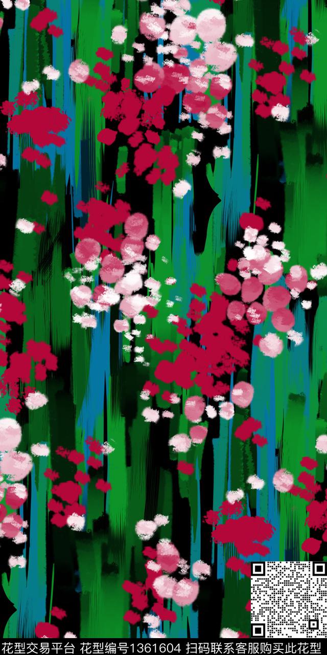 大牌风小碎花数码印花华亿平台下载（图片编号: 1361604） - 瓦栏（Walan）
