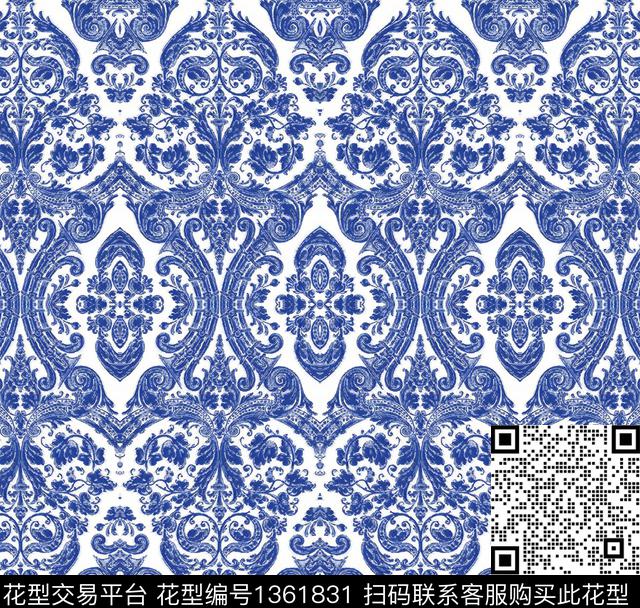 佩斯利民族风大牌风传统印花华亿平台下载（图片编号: 1361831） - 瓦栏（Walan）