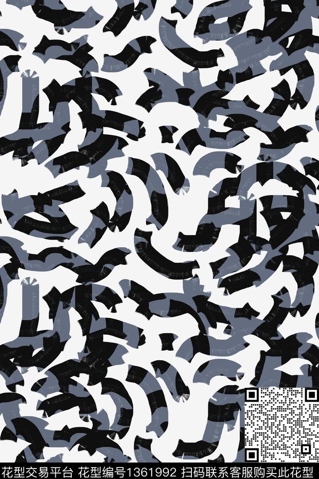 抽象男装户外家居服传统印花华亿平台下载（图片编号: 1361992） - 瓦栏（Walan）