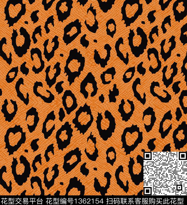 豹纹大牌风传统印花华亿平台下载（图片编号: 1362154） - 瓦栏（Walan）