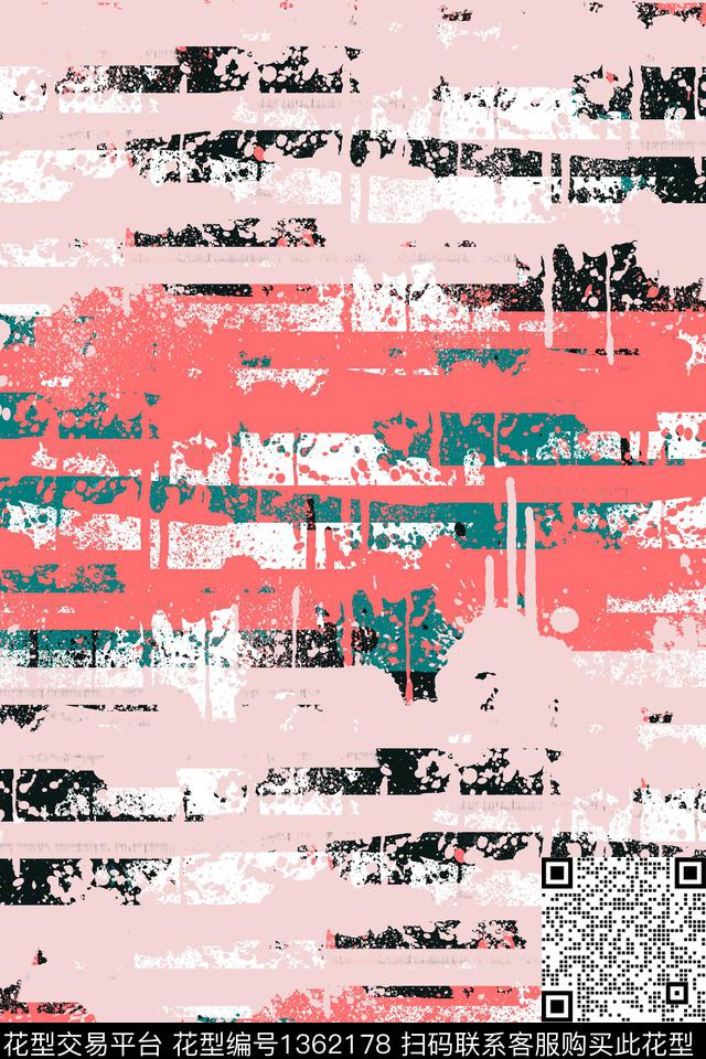 抽象男装户外家居服传统印花华亿平台下载（图片编号: 1362178） - 瓦栏（Walan）