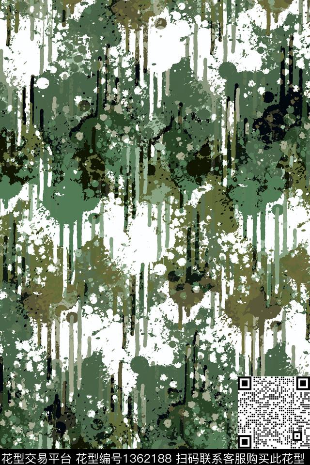 抽象男装户外家居服传统印花华亿平台下载（图片编号: 1362188） - 瓦栏（Walan）