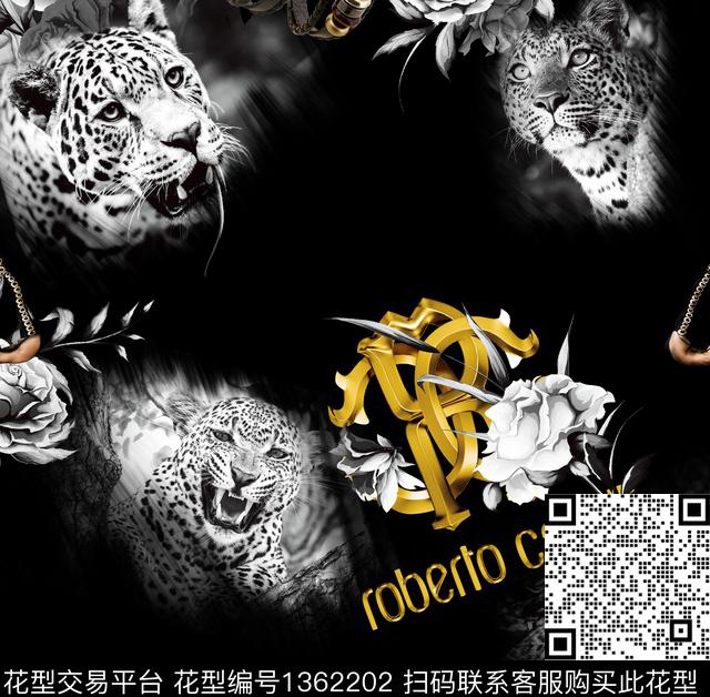 动物秋冬华亿平台数码印花华亿平台下载（图片编号: 1362202） - 瓦栏（Walan）