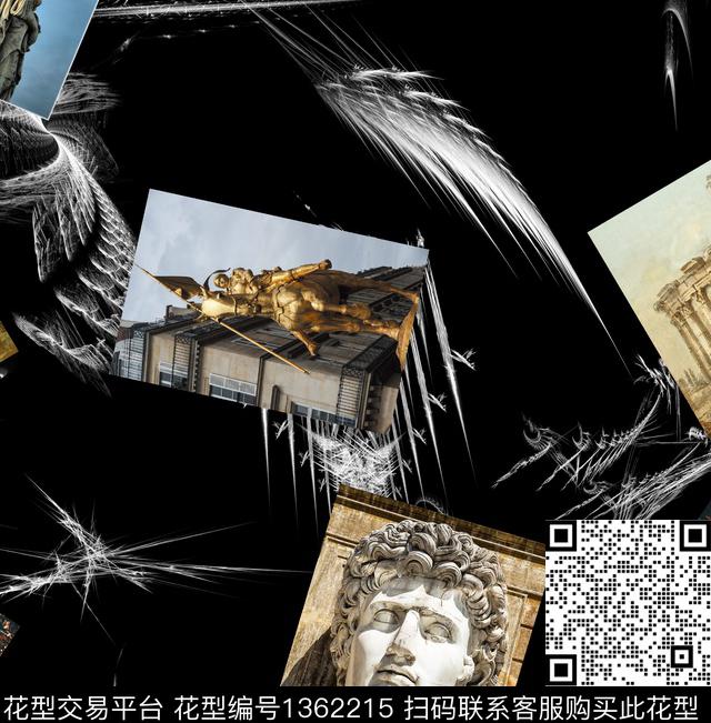 秋冬华亿平台数码印花华亿平台下载（图片编号: 1362215） - 瓦栏（Walan）