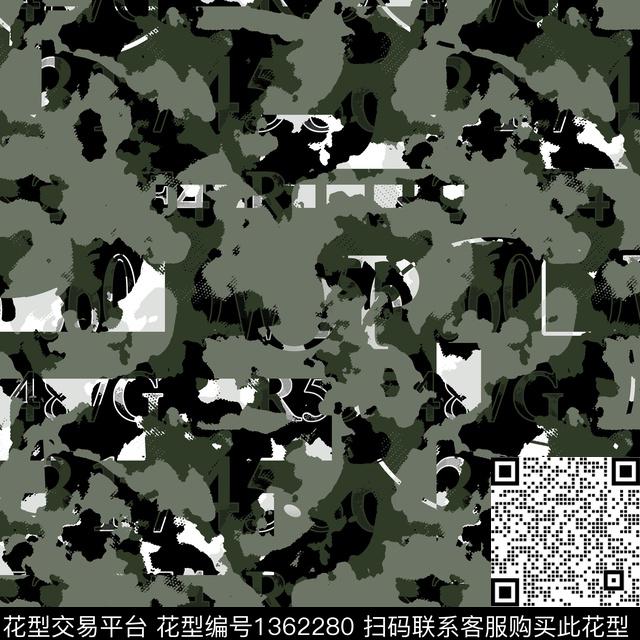 几何纸印花抽象男装传统印花华亿平台下载（图片编号: 1362280） - 瓦栏（Walan）