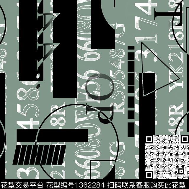 几何纸印花抽象男装传统印花华亿平台下载（图片编号: 1362284） - 瓦栏（Walan）