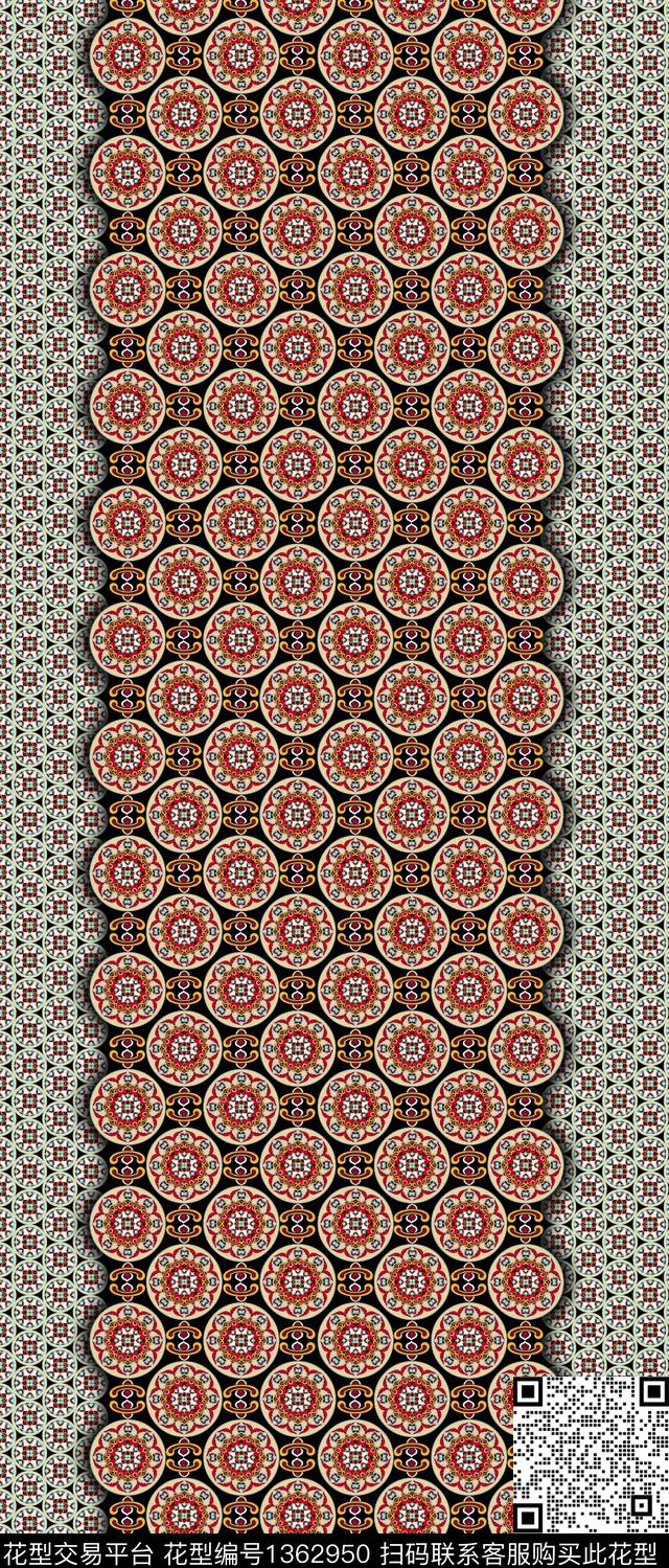 几何深圳定位花数码印花华亿平台下载（图片编号: 1362950） - 瓦栏（Walan）