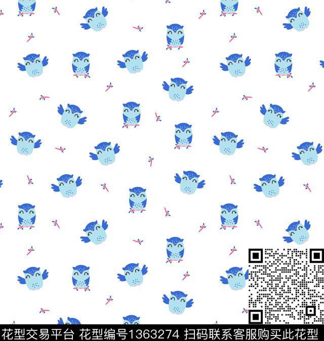 童装鸟休闲传统印花华亿平台下载（图片编号: 1363274） - 瓦栏（Walan）