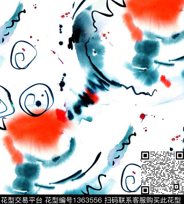 玫瑰花蝴蝶兰薰衣草数码印花华亿平台下载（图片编号: 1363556） - 瓦栏（Walan）