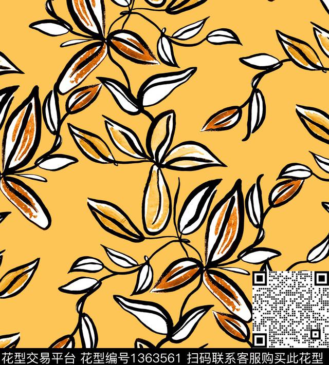 大牌风年轻女性数码印花华亿平台下载（图片编号: 1363561） - 瓦栏（Walan）