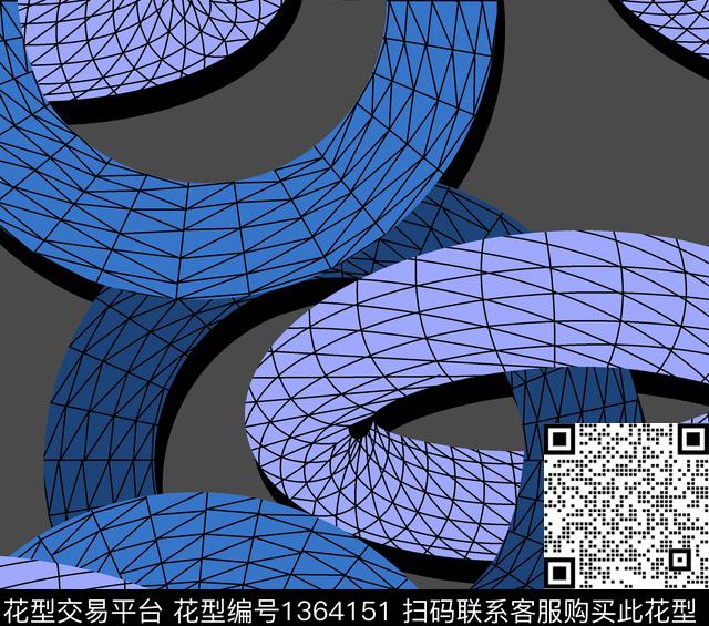 男士七分裤男士泳裤立体几何传统印花华亿平台下载（图片编号: 1364151） - 瓦栏（Walan）