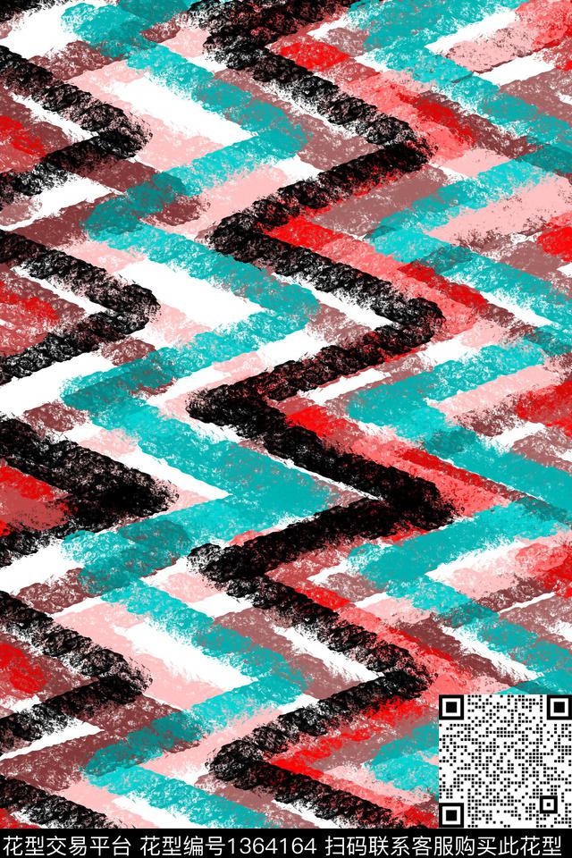 抽象男装户外家居服传统印花华亿平台下载（图片编号: 1364164） - 瓦栏（Walan）