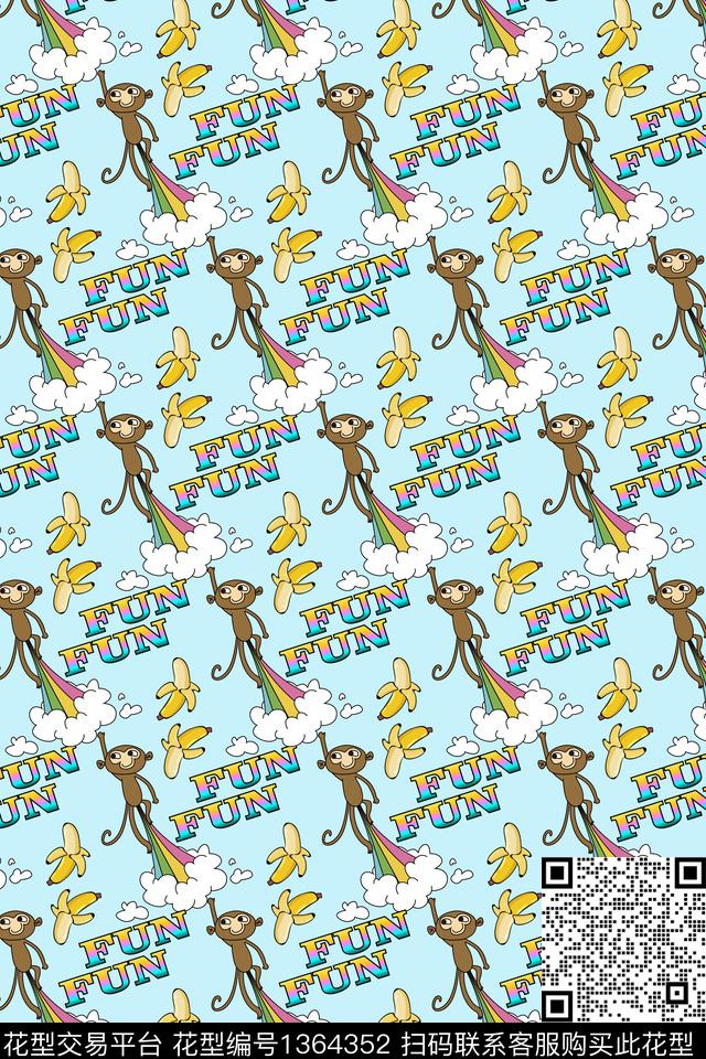 内衣大牌风休闲数码印花华亿平台下载（图片编号: 1364352） - 瓦栏（Walan）