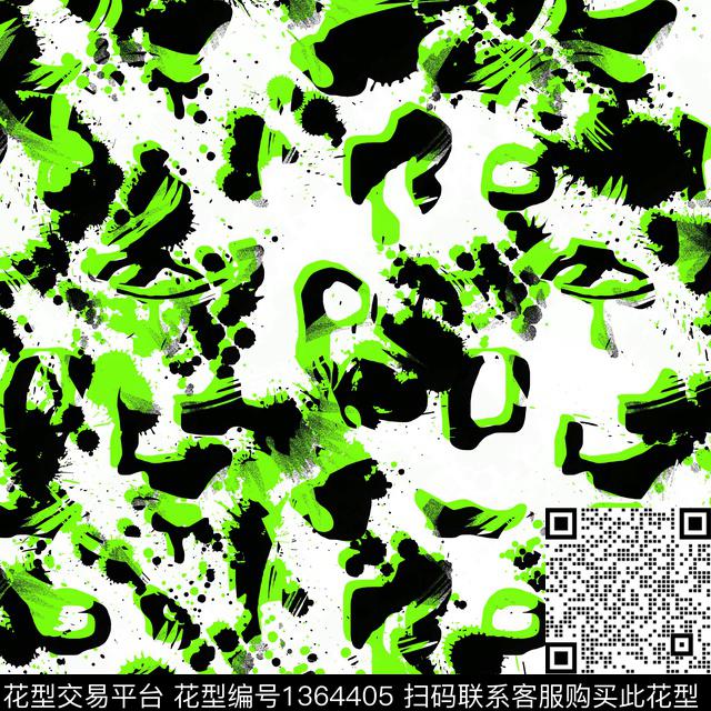 几何抽象男装大牌风传统印花华亿平台下载（图片编号: 1364405） - 瓦栏（Walan）