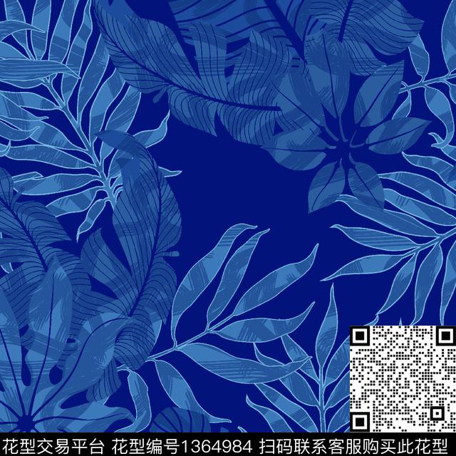 时尚涂鸦大牌风传统印花华亿平台下载（图片编号: 1364984） - 瓦栏（Walan）