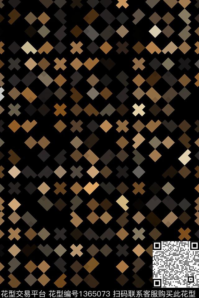 几何箱包北欧数码印花华亿平台下载（图片编号: 1365073） - 瓦栏（Walan）