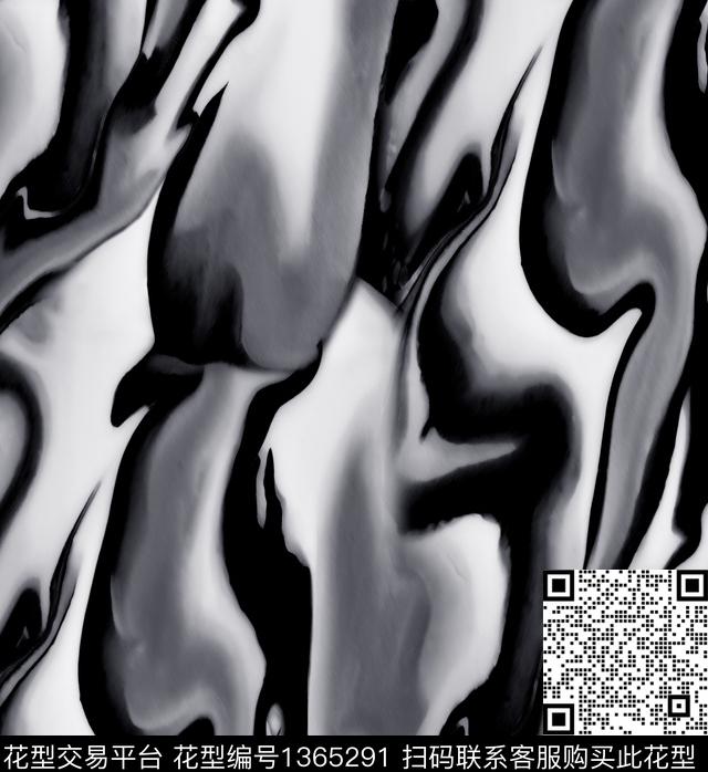 大牌2021off-white抽象迷彩数码印花华亿平台下载（图片编号: 1365291） - 瓦栏（Walan）