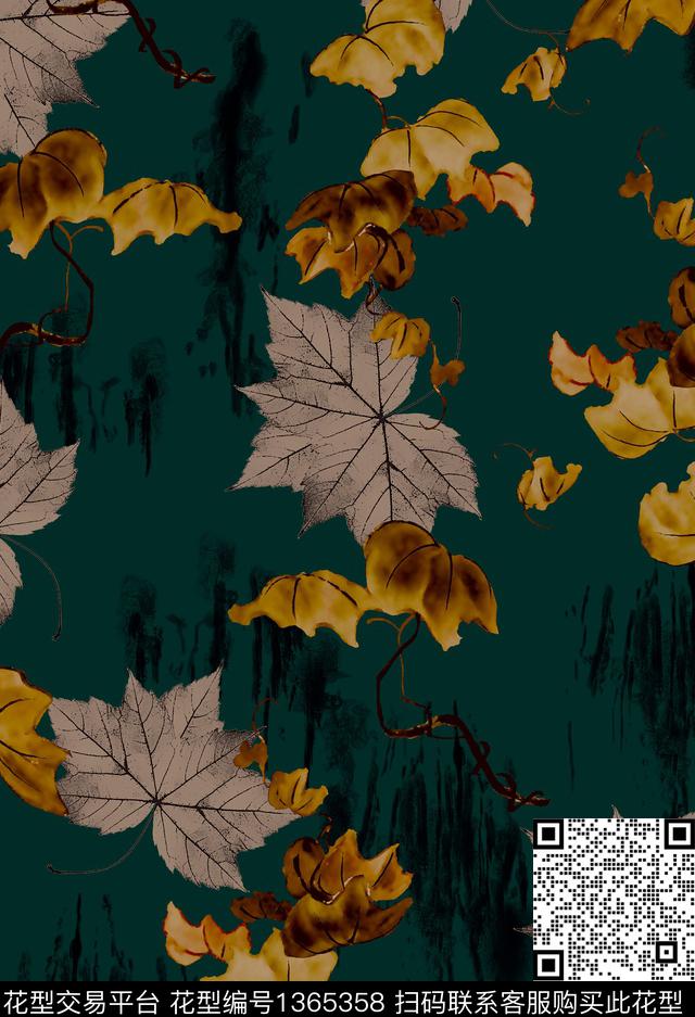 连衣裙女装旗袍数码印花华亿平台下载（图片编号: 1365358） - 瓦栏（Walan）