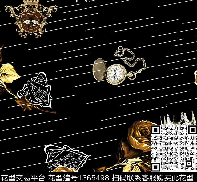 男装满版花动物大牌风数码印花华亿平台下载（图片编号: 1365498） - 瓦栏（Walan）