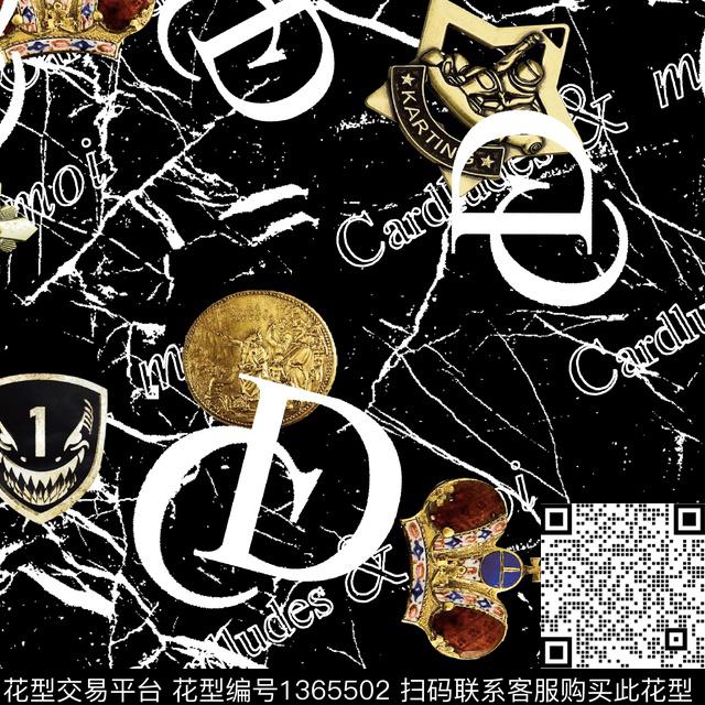 男装满版花动物大牌风数码印花华亿平台下载（图片编号: 1365502） - 瓦栏（Walan）