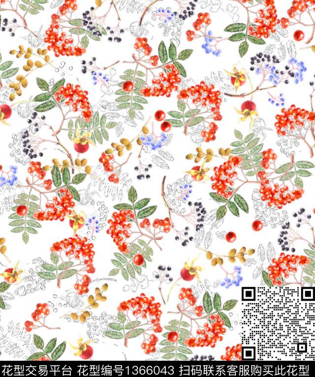 水果童装休闲数码印花华亿平台下载（图片编号: 1366043） - 瓦栏（Walan）