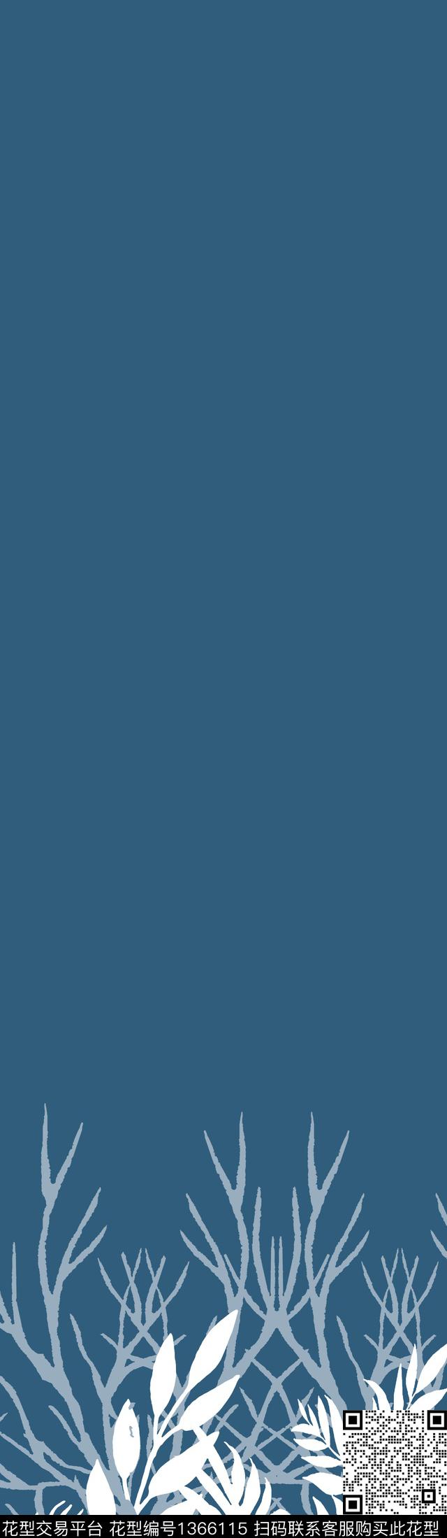 绿植树叶大牌风传统华亿平台传统印花华亿平台下载（图片编号: 1366115） - 瓦栏（Walan）