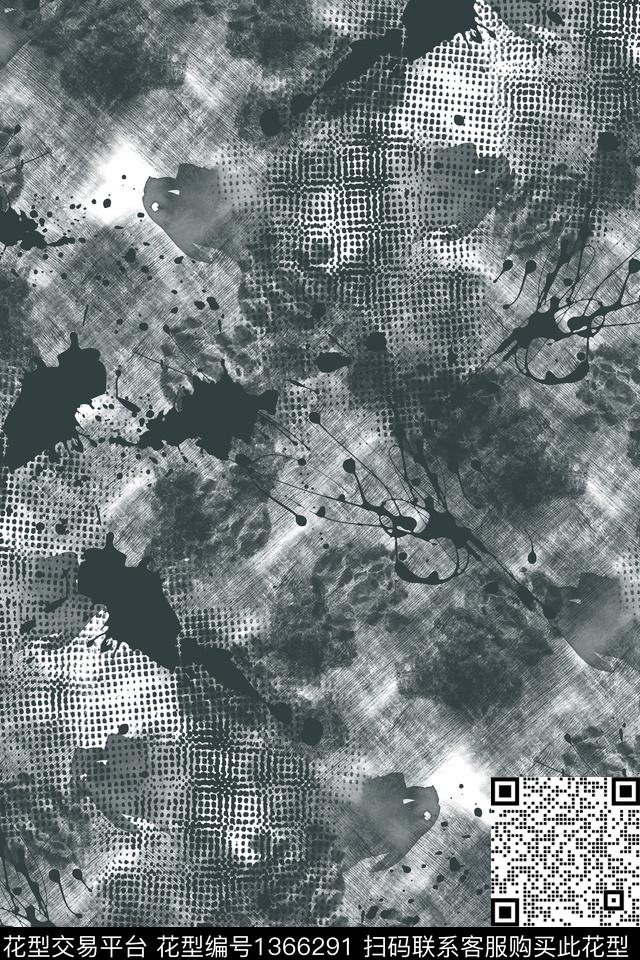 抽象男装户外家居服传统印花华亿平台下载（图片编号: 1366291） - 瓦栏（Walan）