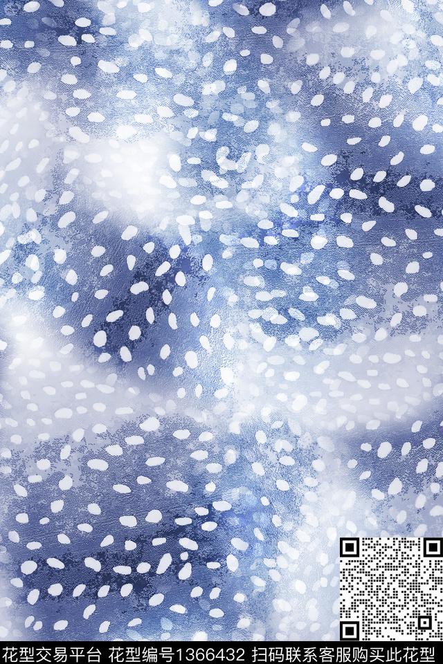 几何扎染华亿平台大牌风数码印花华亿平台下载（图片编号: 1366432） - 瓦栏（Walan）