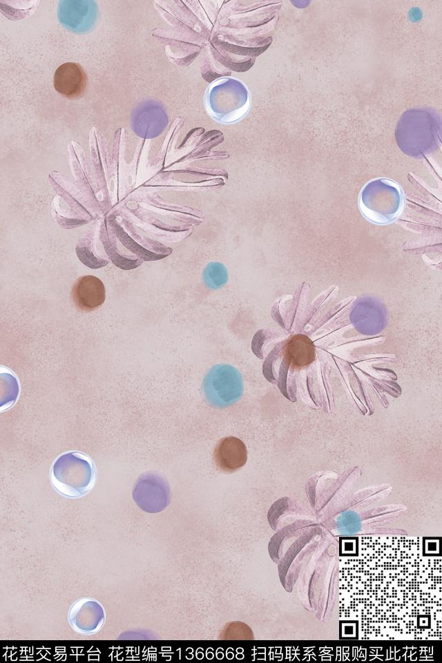 女装复古中国风数码印花华亿平台下载（图片编号: 1366668） - 瓦栏（Walan）