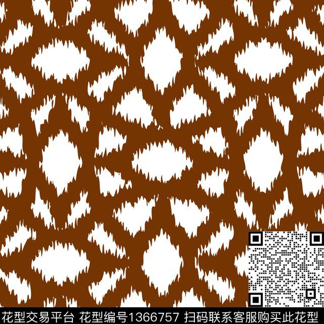 几何花纹图案传统印花华亿平台下载（图片编号: 1366757） - 瓦栏（Walan）