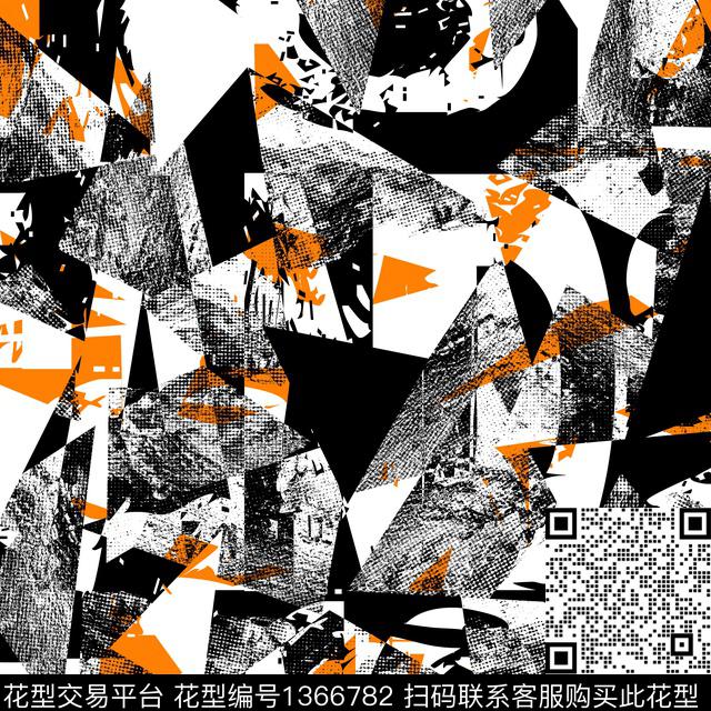 几何男装抽象男装传统印花华亿平台下载（图片编号: 1366782） - 瓦栏（Walan）