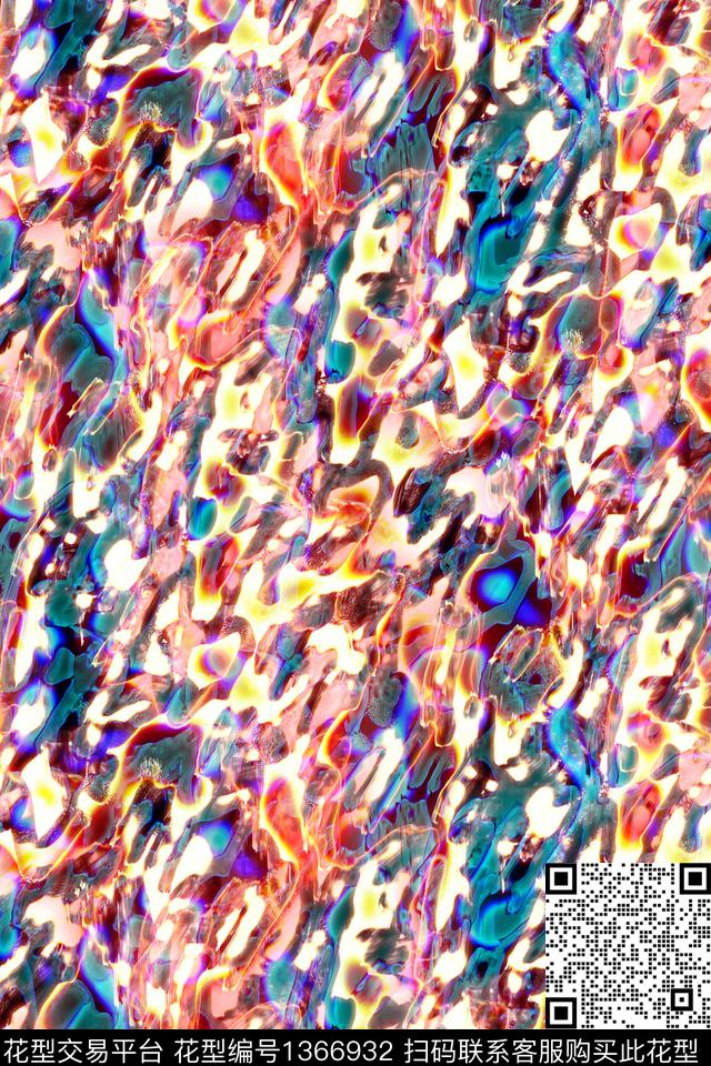 抽象男装户外家居服数码印花华亿平台下载（图片编号: 1366932） - 瓦栏（Walan）