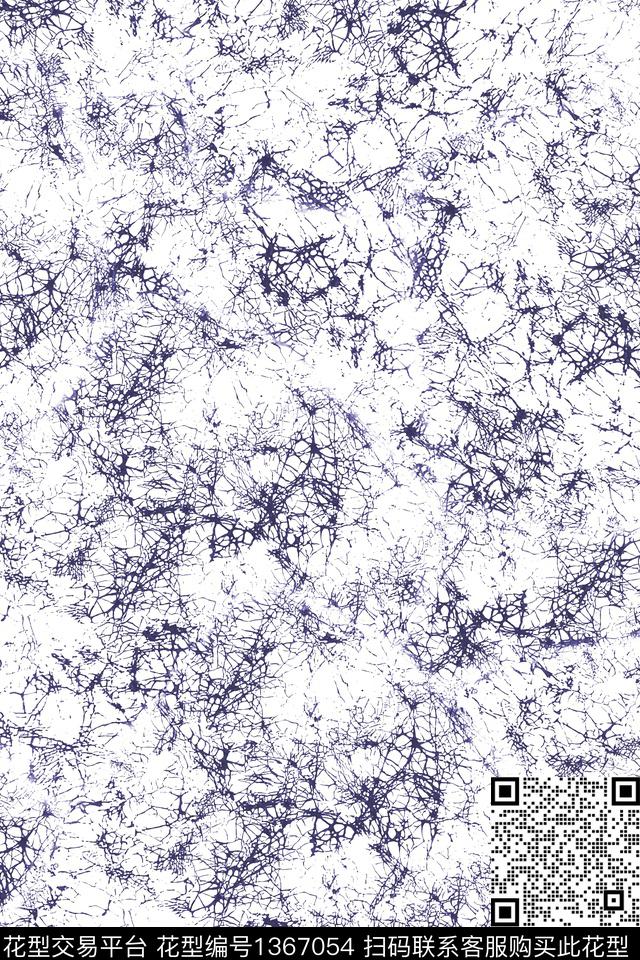 线条几何肌理数码印花华亿平台下载（图片编号: 1367054） - 瓦栏（Walan）