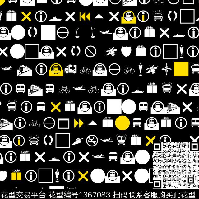 几何男装大牌风传统印花华亿平台下载（图片编号: 1367083） - 瓦栏（Walan）