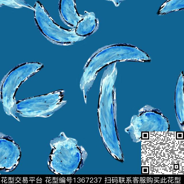 连衣裙女装休闲数码印花华亿平台下载（图片编号: 1367237） - 瓦栏（Walan）