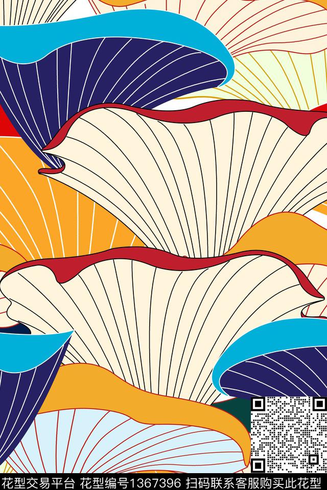 几何趋势华亿平台大牌风传统印花华亿平台下载（图片编号: 1367396） - 瓦栏（Walan）