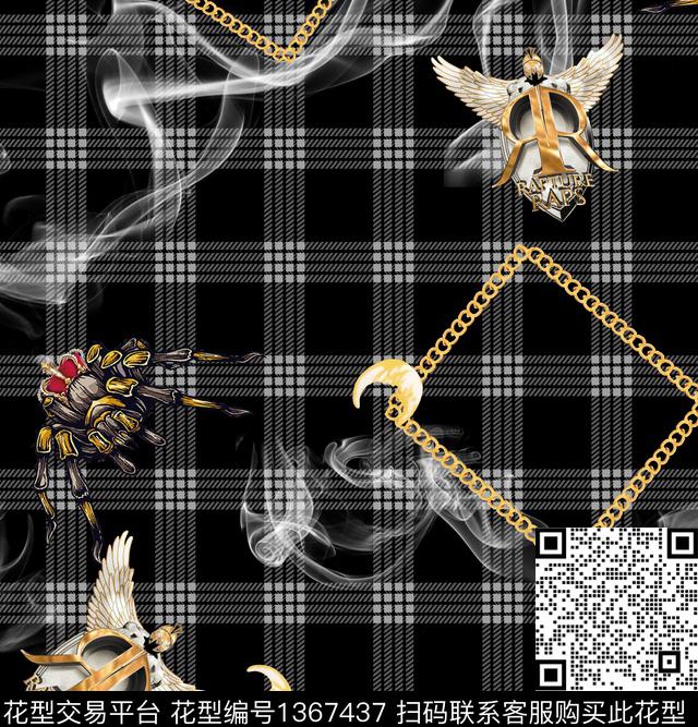 男装满版花大牌风秋冬华亿平台数码印花华亿平台下载（图片编号: 1367437） - 瓦栏（Walan）