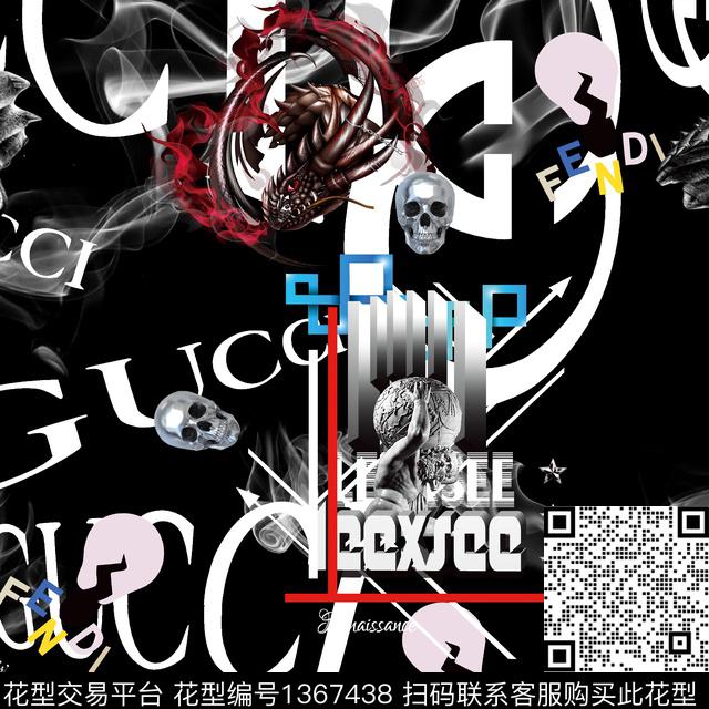 男装满版花大牌风秋冬华亿平台数码印花华亿平台下载（图片编号: 1367438） - 瓦栏（Walan）