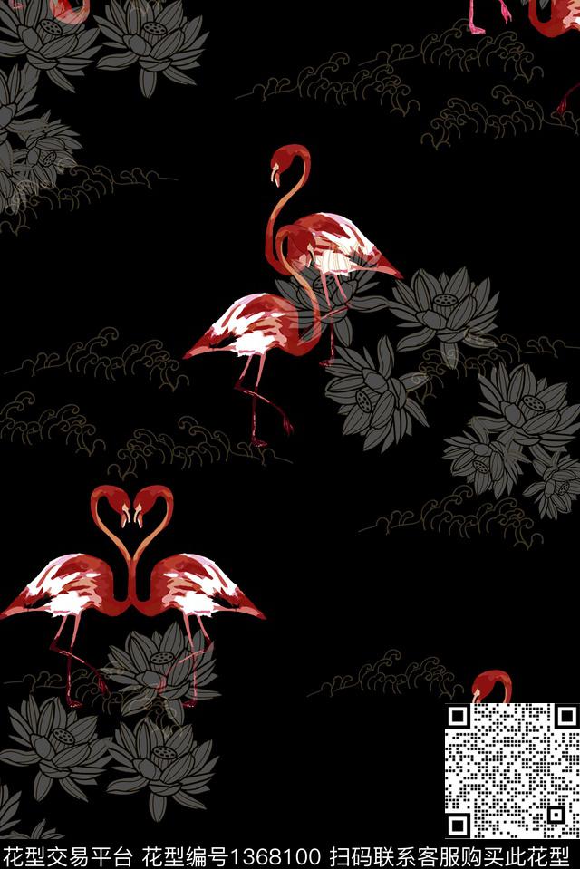 民族风大牌风中国风数码印花华亿平台下载（图片编号: 1368100） - 瓦栏（Walan）