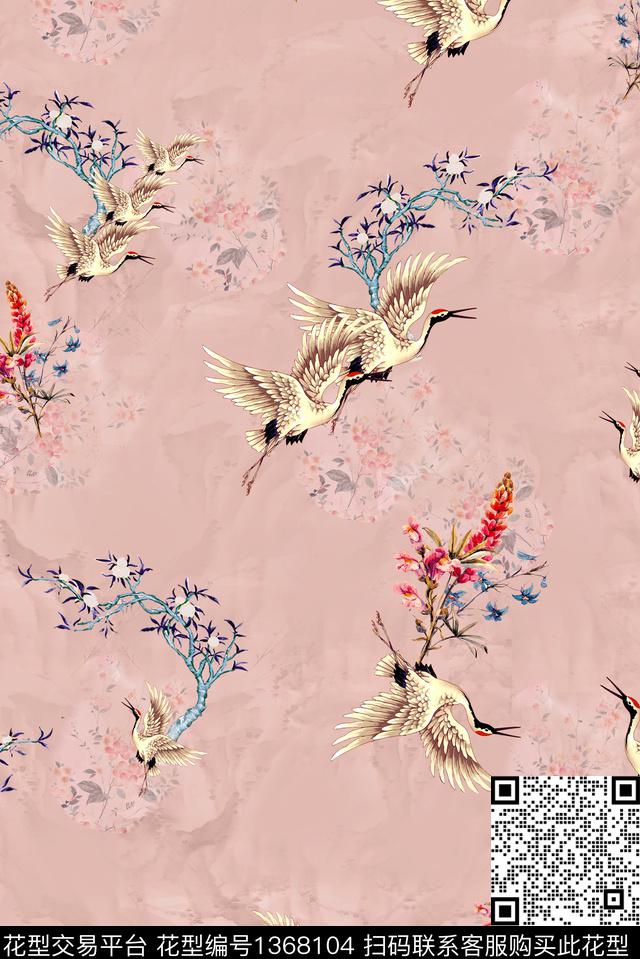 民族风大牌风中国风数码印花华亿平台下载（图片编号: 1368104） - 瓦栏（Walan）