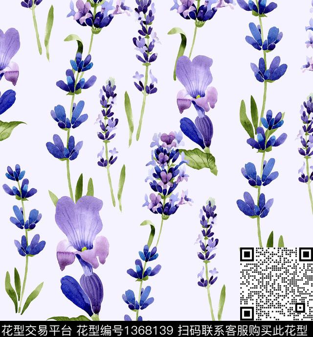 樱桃兰花大牌风数码印花华亿平台下载（图片编号: 1368139） - 瓦栏（Walan）