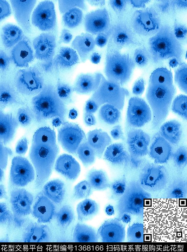 笔触蝴蝶抽象绘画数码印花华亿平台下载（图片编号: 1368166） - 瓦栏（Walan）