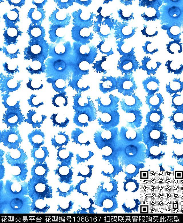 笔触抽象绘画抽象数码印花华亿平台下载（图片编号: 1368167） - 瓦栏（Walan）