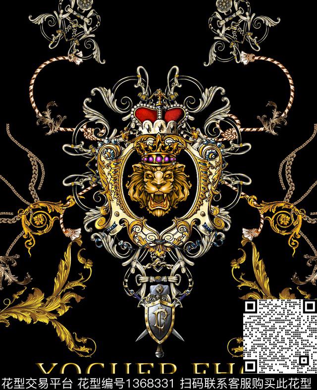 定位花动物花卉男装数码印花华亿平台下载（图片编号: 1368331） - 瓦栏（Walan）