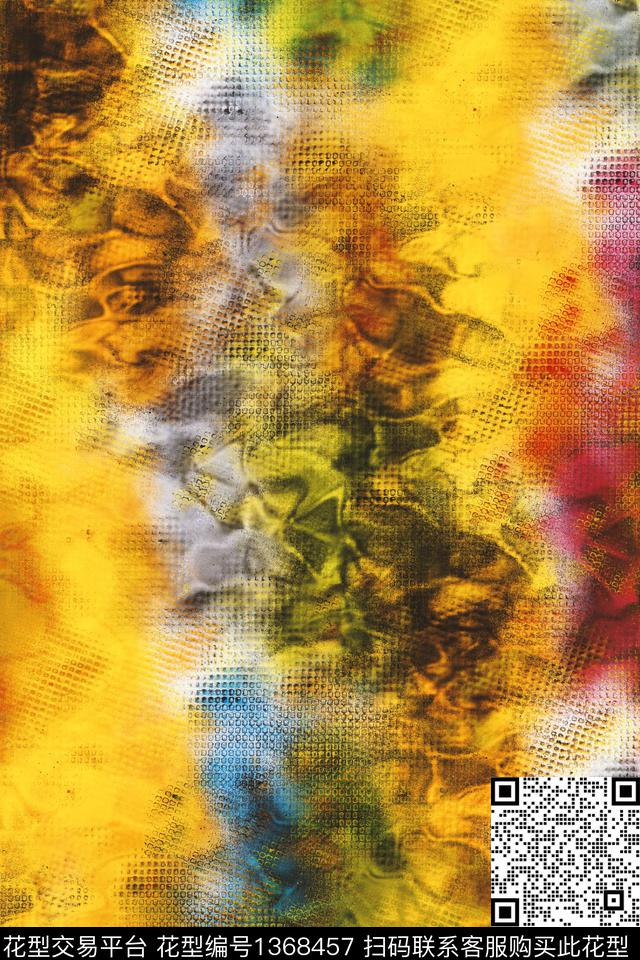 抽象男装户外家居服数码印花华亿平台下载（图片编号: 1368457） - 瓦栏（Walan）