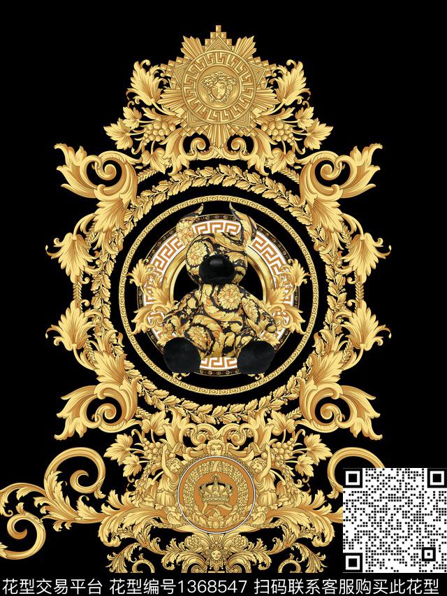 时尚定位花趋势华亿平台数码印花华亿平台下载（图片编号: 1368547） - 瓦栏（Walan）