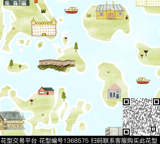 建筑数码华亿平台绘画数码印花华亿平台下载（图片编号: 1368575） - 瓦栏（Walan）